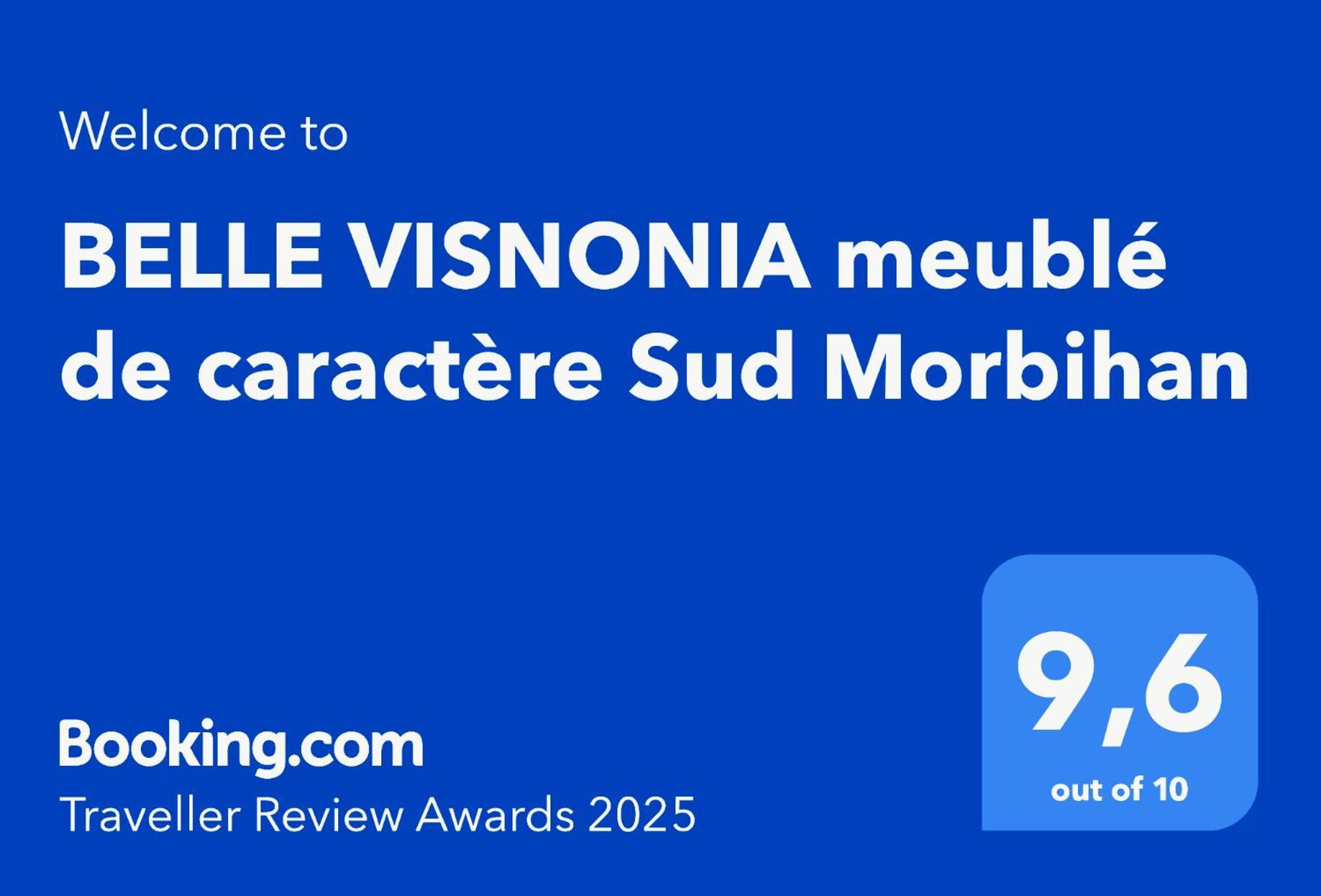 BELLE VISNONIA meublé de caractère Sud Morbihan Béganne Exterior foto